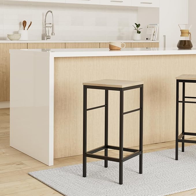CN - Set of 4 Detroit Industrial Design Bar Stools - Image 5