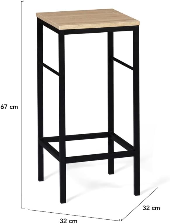 CN - Set of 4 Detroit Industrial Design Bar Stools - Image 6