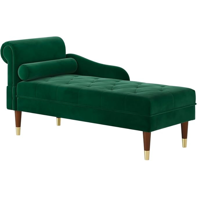 BV-Velvet Chaise Lounge Indoor,Upholstered Furniture Lounge Chair