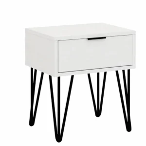 B23 Bedside Table - White