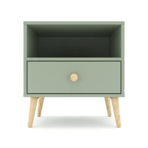 MVL 1 Drawer Bedside Table - Folkstone Grey