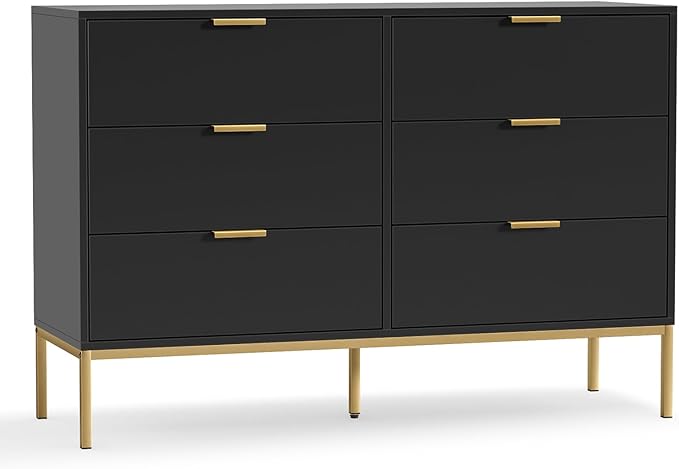 HPK Modern 6 Drawer Dresser - Image 5