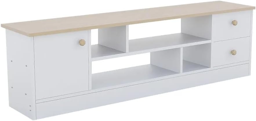 HB TV Cabinet for up to 50 Inches TV I Entertainment Modern Design Wall Unit Furniture - Image 4