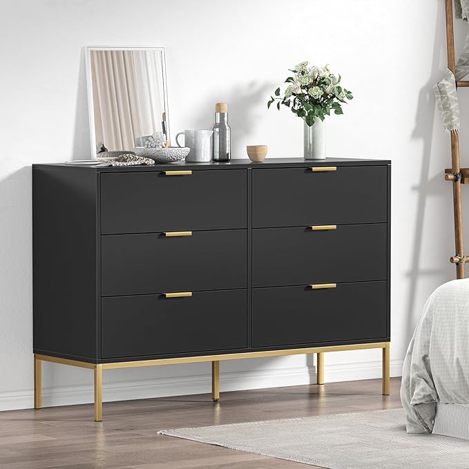 HPK Modern 6 Drawer Dresser - Image 10