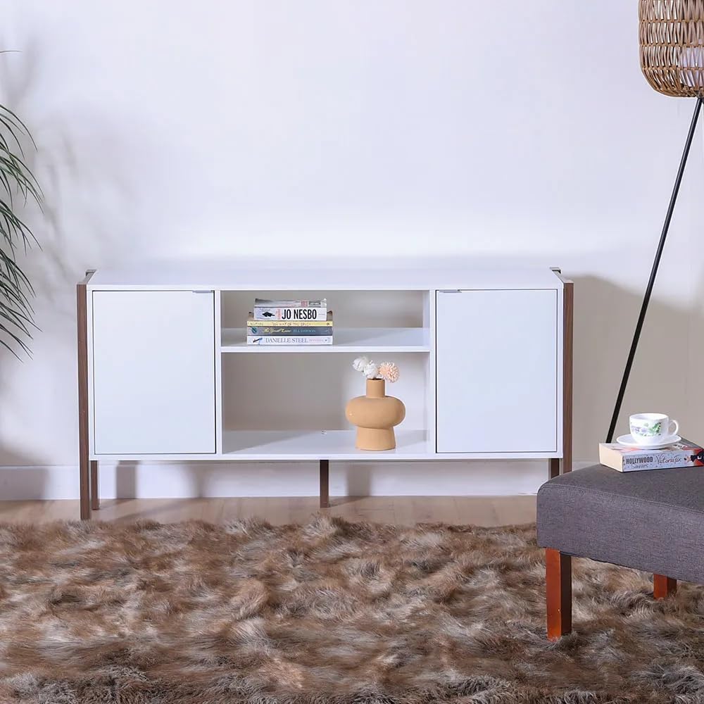CM TV Cabinet for up to 55 Inches TV I Entertainment Modern Design Wall Unit Furniture - Image 4