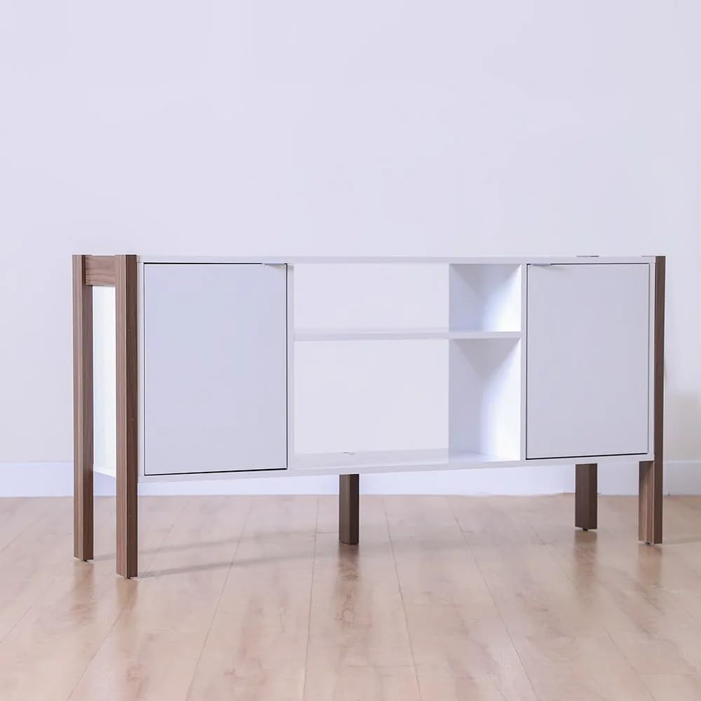 CM TV Cabinet for up to 55 Inches TV I Entertainment Modern Design Wall Unit Furniture - Image 5