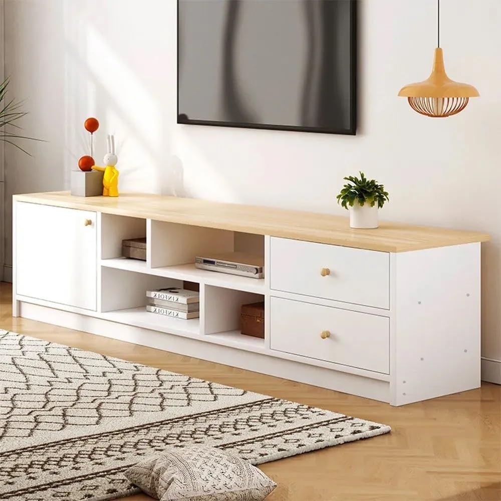 HB TV Cabinet for up to 50 Inches TV I Entertainment Modern Design Wall Unit Furniture