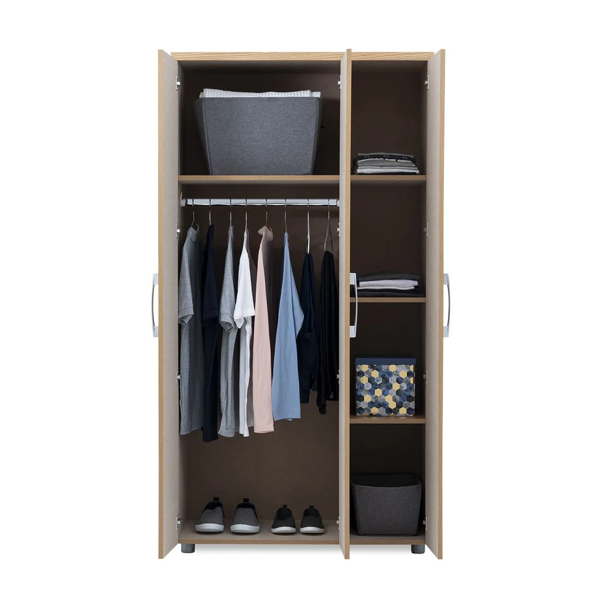 Elegant 3 Door Wardrobe - Image 4