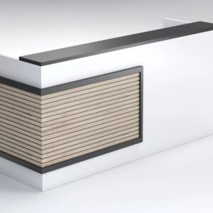 TM Reception Counter With 4 Drawer Fitted Pedestal