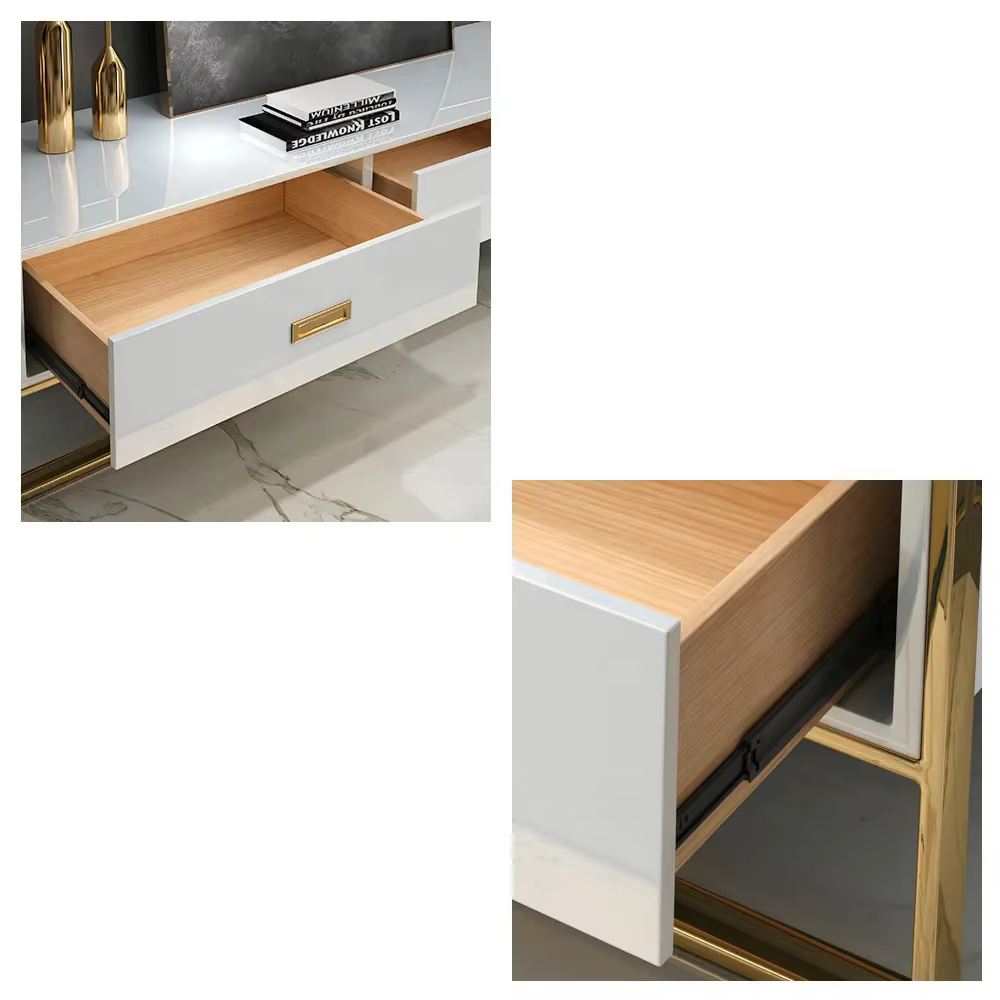 MC Modern Tv Stand Living Room Furniture Coffee Table with TV Stand (Combo Deal) - Image 7
