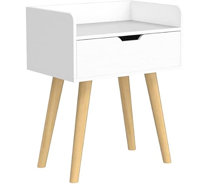 Wooden Anika side table