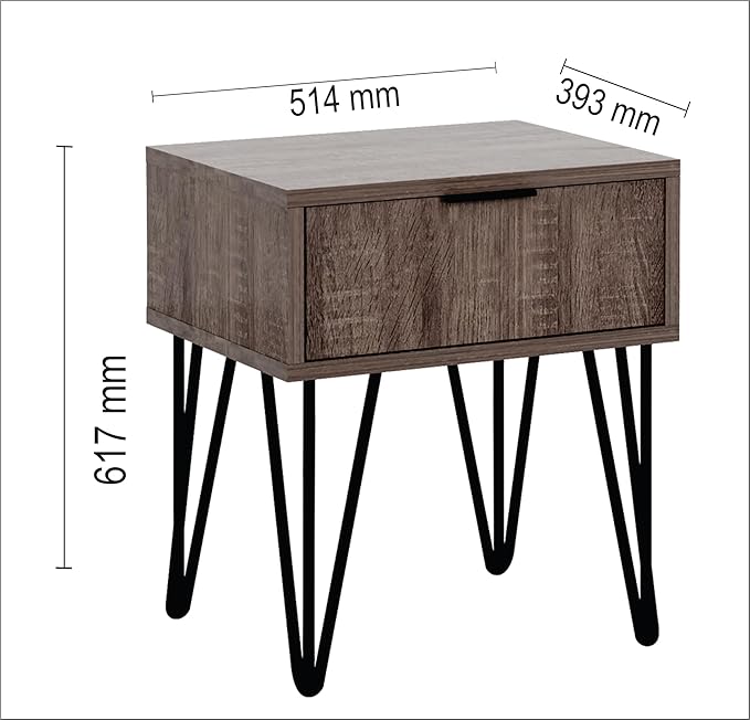 Imani Bedside Table Pedestal - Image 3