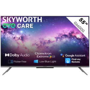 Skyworth 55inch G6600G 4K UHD Smart Google TV with Google Assistant 55G660G