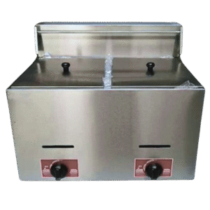 Double Gas Deep Fryer – 6L + 6L